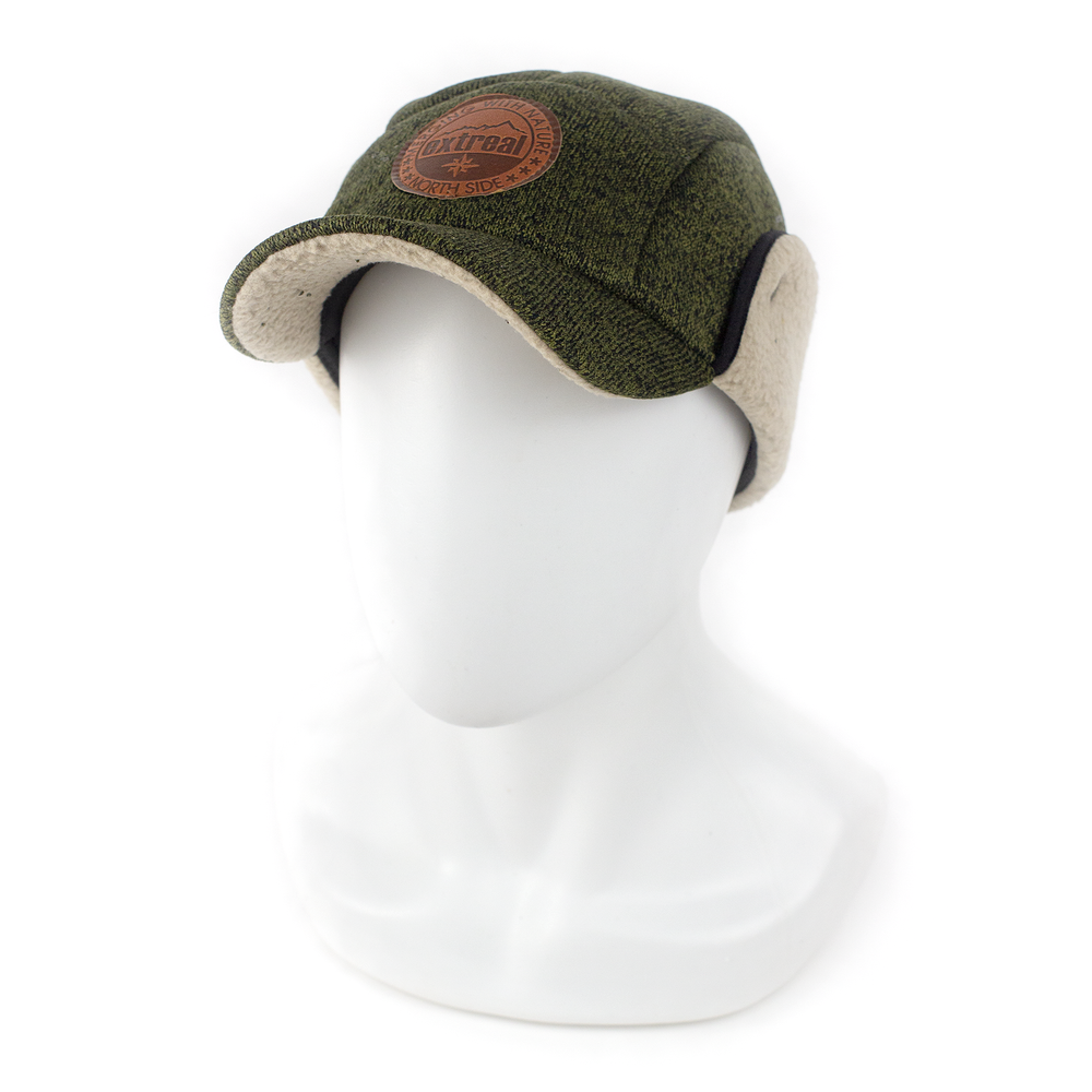 Кепка Extreal "ЛАХТИ 2" трикотаж иск.овчина