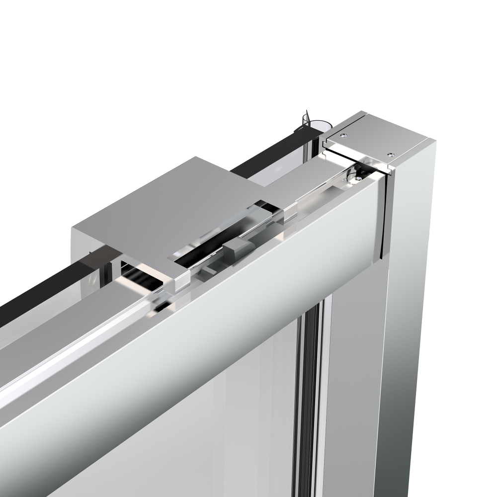 Душевая дверь Stella VDS-1ST110CL, 1100, хром, стекло прозрачное