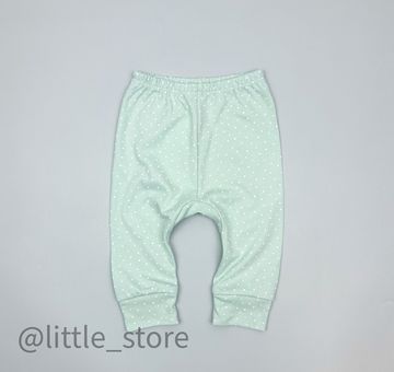 Штанишки хлопковые, Горошки на нефрите