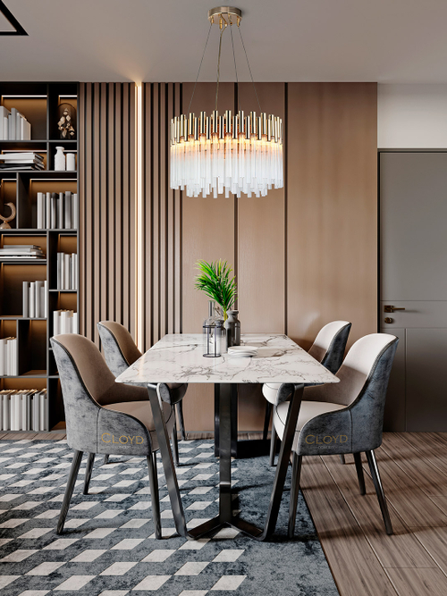 Люстра Cloyd MASSOLIT C14 / Ø62 см - золото (арт.11513)