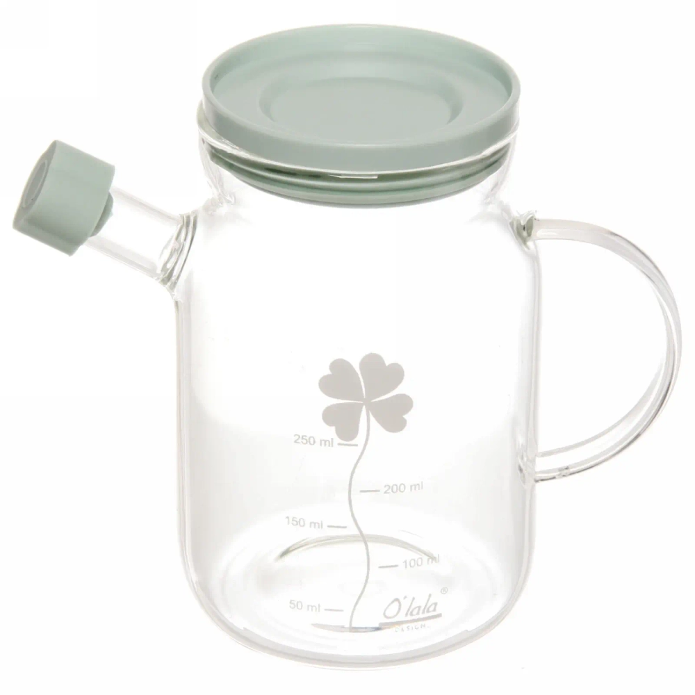 Ёмкость стеклянная 250мл для масла и уксуса «O'lala» 14,9*9*13,6см