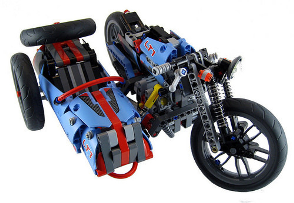 LEGO Technic: Спортбайк 42036 — Street Motorcycle — Лего Техник