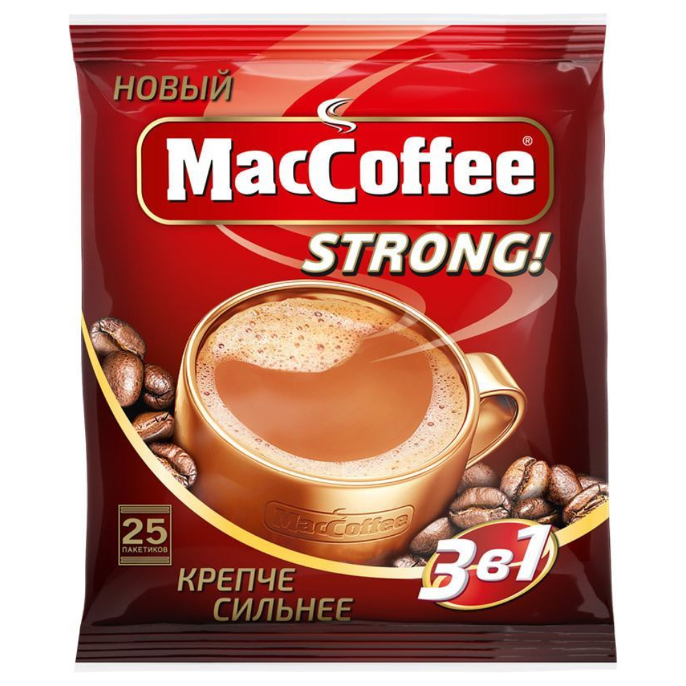 Кофе MacCoffee STRONG 3в1 20 гр