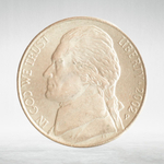 USA, 5 Cents, 2002 - Jefferson Nickel (First Portrait) (P), VF