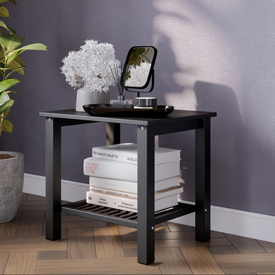 Журнальный столик ВОЙВЫВ 50x40x45 см, черный