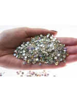 Стразы холодной фиксации стекло Crystal AB ss20