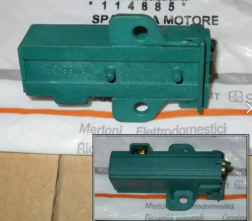 Щетки для электродвигателя стиральной машины Indesit (Индезит)/ Ariston (Аристон) 5х13х35 - 114885, 196964, CAR007UN