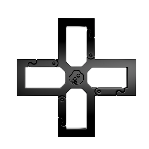 CROSS black carabiner