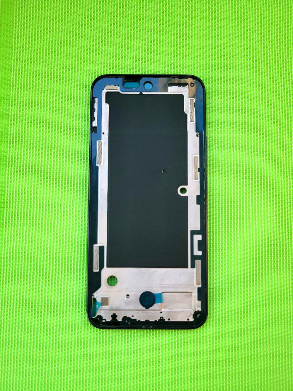 Infinix Hot 60 Pro 4G (X6885) - рамка дисплея (корпус) + шлейф кнопок + кнопки громкости и включения +  кнопка ИИ (One-Tap AI Button) (ORIG)