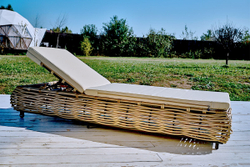 MOKKA MAJORCA Шезлонг, цвет соломенный