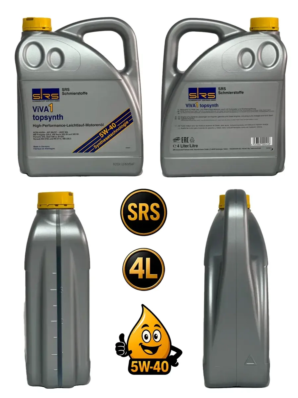 SRS ViVA 1 topsynth 5W40 4л.
