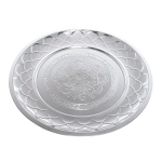 Поднос металлический «Пионы» 31 см