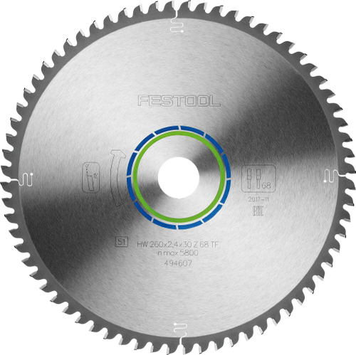 Комплект пильных дисков KSB-SORT/3 W/A 260x2,5 мм FESTOOL 578570