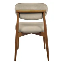 Стул Mod, орех, бежевое букле