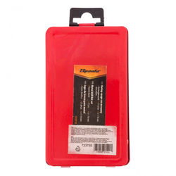 Набор сверл по металлу, 1-10 мм, (через 0.5 мм +3.2 и 4.8 мм), HSS, 21 шт, металлический бокс, цилиндрический хвостовик Sparta