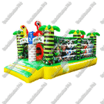 Надувной батут "Джунглимания" 4,5*3*2 м