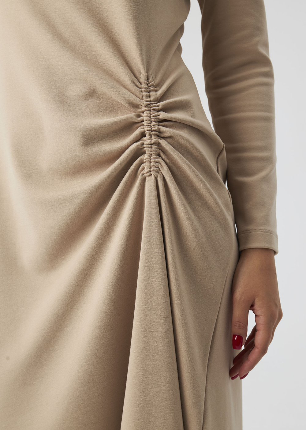 DRESS | L | BEIGE