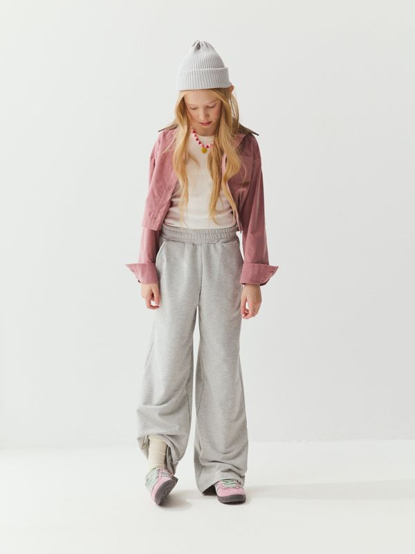 Брюки палаццо облегченные 