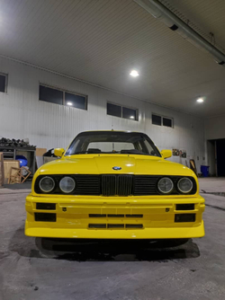 BMW E30 M3 EVO Передний бампер (Реплика "Стекловолокно")