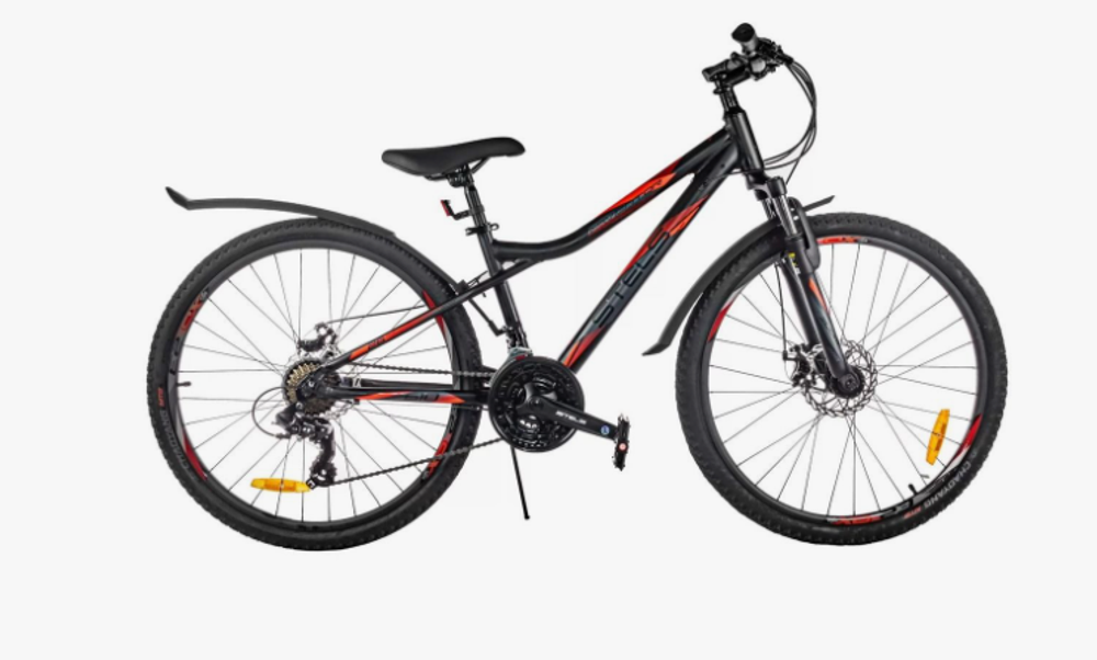 Велосипед 26" Stels Navigator-610 MD р.16" черный красный