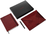 Набор Moleskine LE Prescious & Ethical Shine ежен/перьевая ручка Kaweco/папка-конверт XLarge золотистый (LEHSHINEUNDBUNDG)