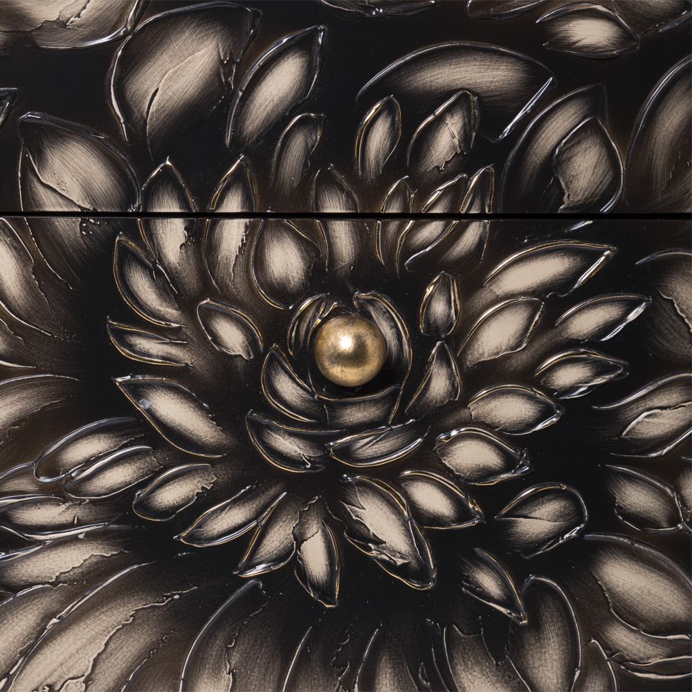 Комод Эн Берри с 4 ящиками Каштан