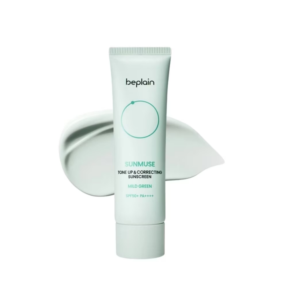 Beplain Sunmuse Tone Up & Correcting Sunscreen Mild Green SPF50+ 50ml