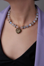 HMG 1314 Heart кварц Чокер арт.2500