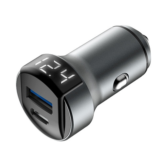 Olmio 040231  2USB, 36W, 6A, QuickCharge3.0, PowerDelivery АЗУ