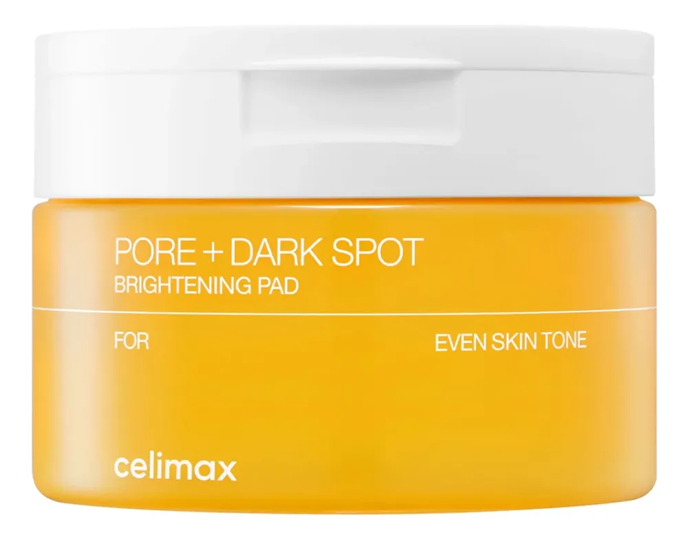 Celimax Отшелушивающие пэды для лица против пигментации Pore + Dark Spot Brightening Pad,80 шт