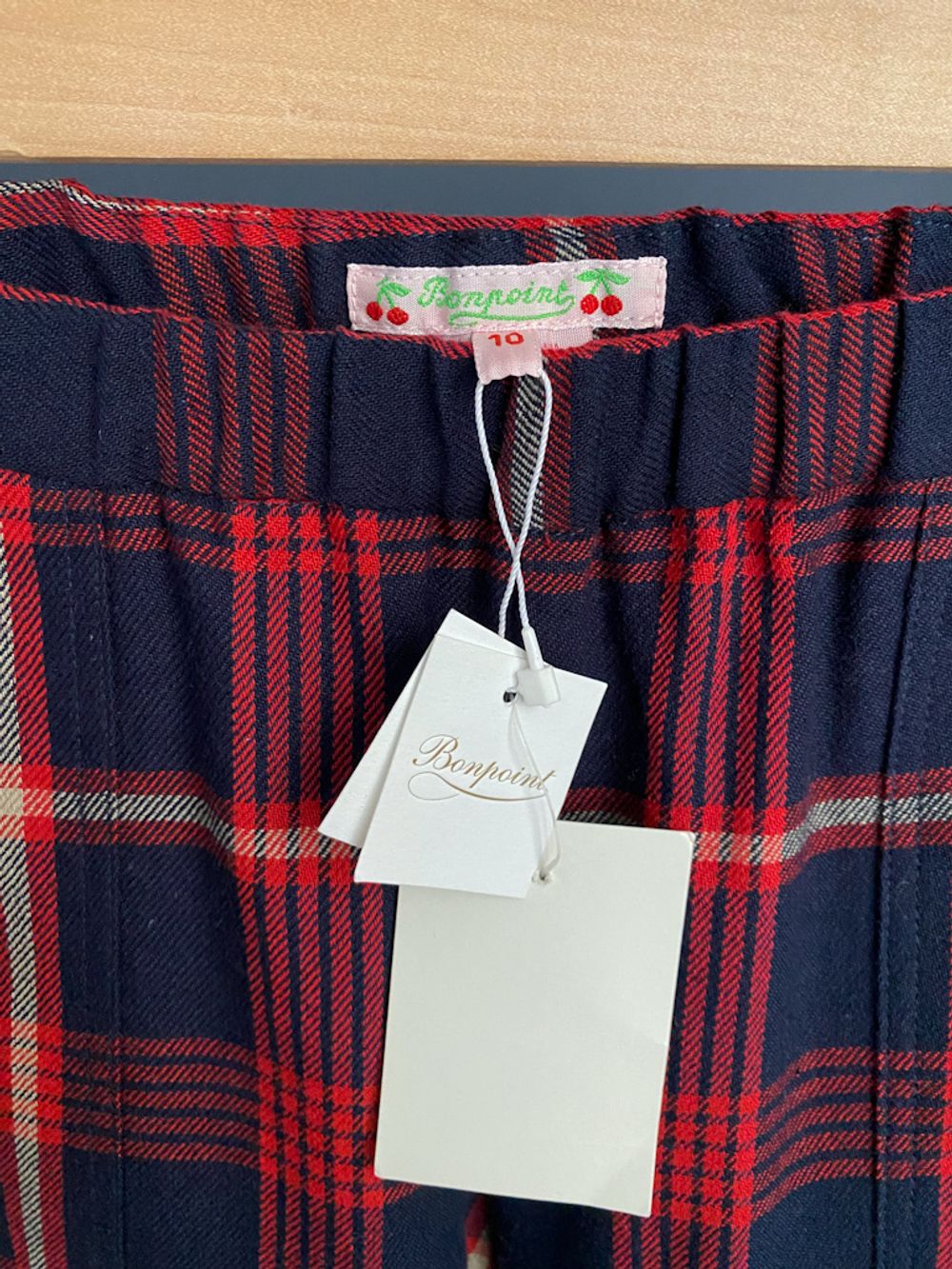 Новые хлопковые брюки Bonpoint, 140