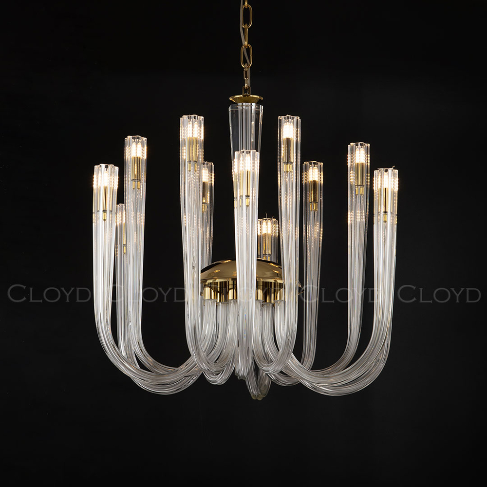 Люстра Cloyd AEDA C12 / Ø60 см - золото (арт.11661)