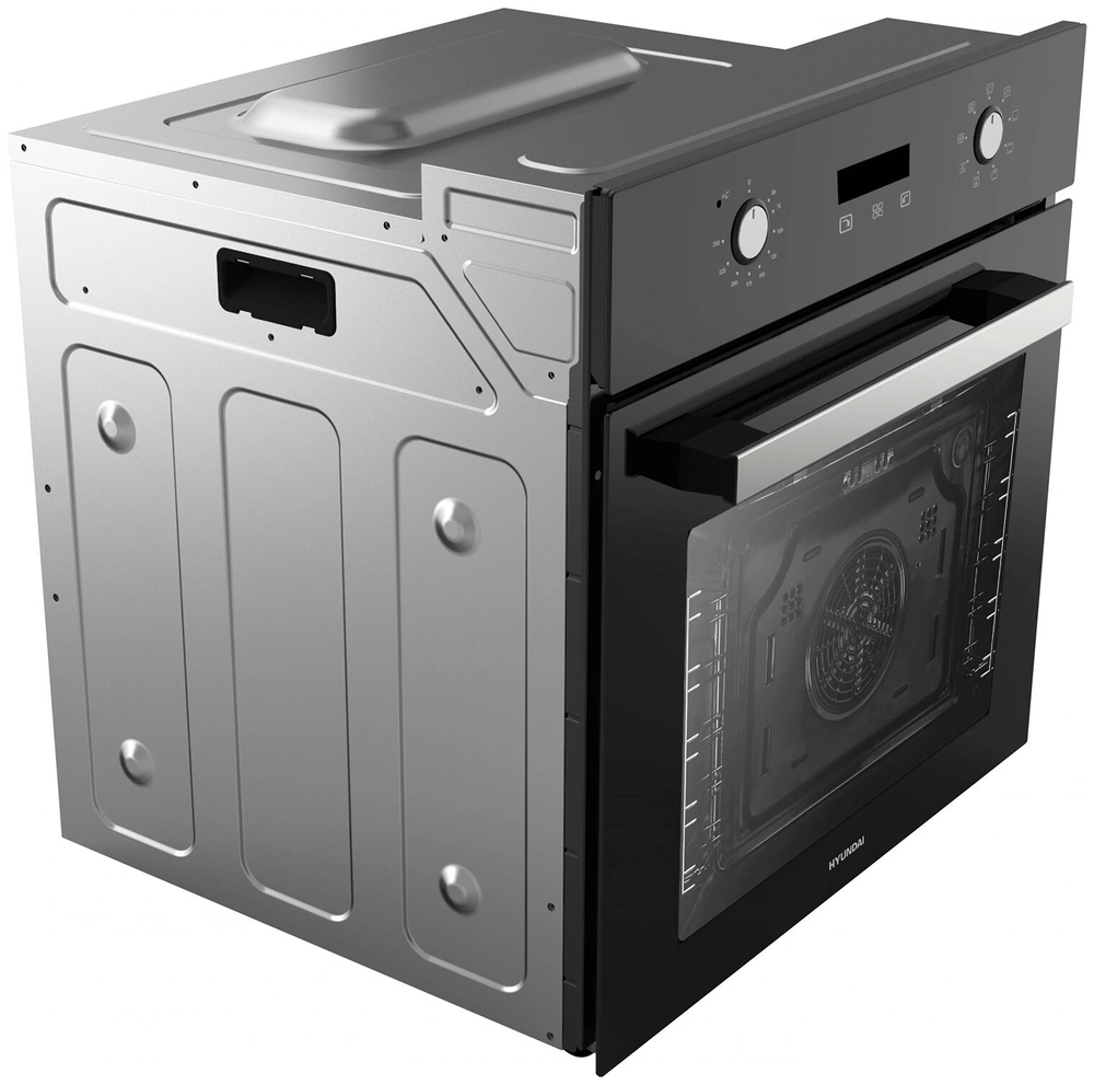 Электрический духовой шкаф Hyundai HEO 66411 BG черный