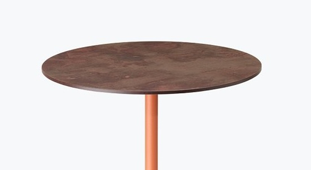 Стол ламинированный обеденный складной Scab Design Tripe Maxi Folding, терракотовый, кортен