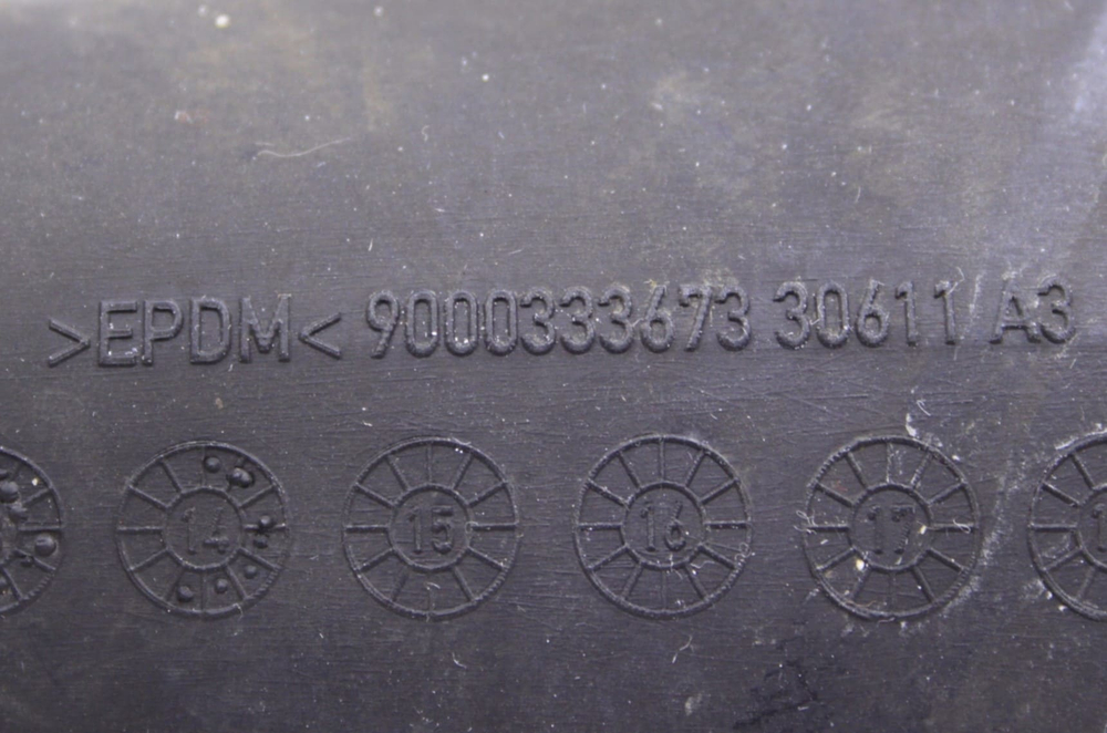 Патрубок заливной дозатор-бак 648590 стиральной машины Bosch, Siemens