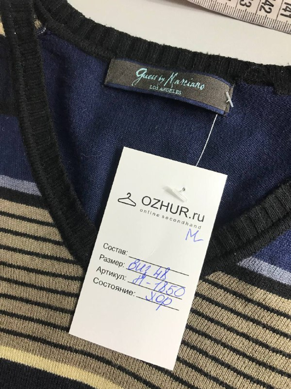 Джемпер Guess by Marciano приятный к телу, визуально на 48 размер