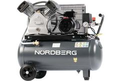 Компрессор поршневой с ременной передачей 380В, ресив. 50л, 420л/мин NORDBERG NCP50/420
