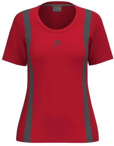 Женская теннисная футболка Head Club 25 Tech - red