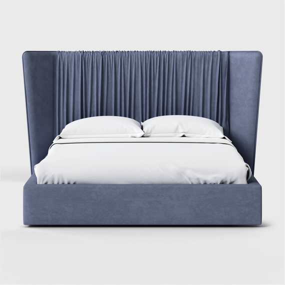 Кровать Belbo 180 с  ортопедическим основанием без ПМ - Velutto 48