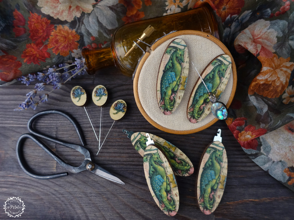 Нитковдеватель с драконом