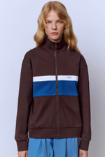 Толстовка на молнии с контрастными вставками