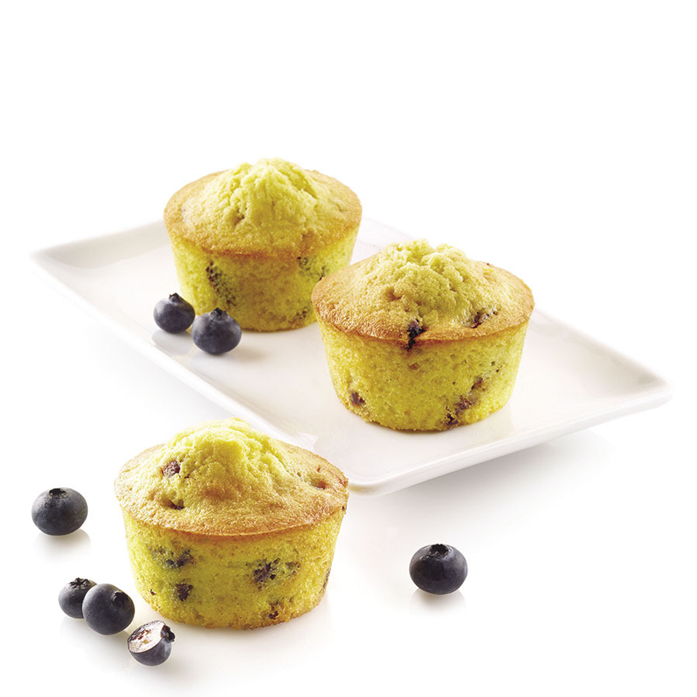 Форма силиконовая для приготовления маффинов muffin, 18х33 см