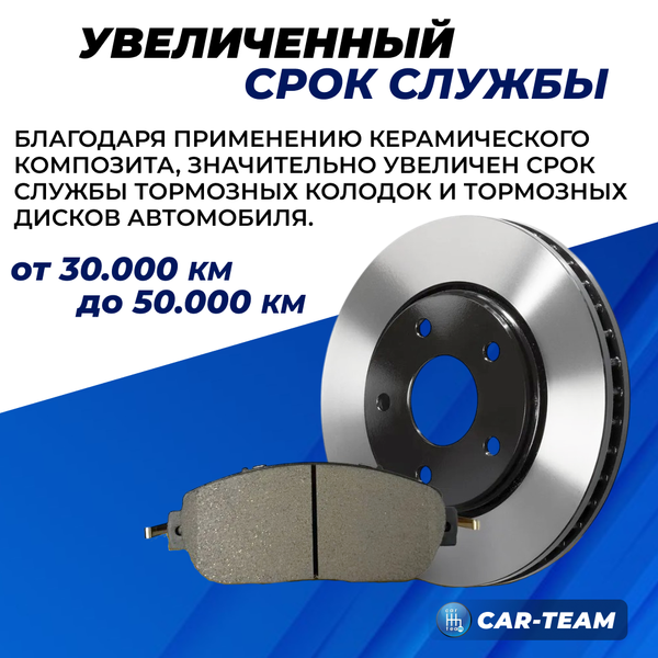 Колодки тормозные задние (керамические) Changan UNI-V (арт. ZCP-1353)