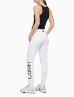 Джоггеры белые Calvin Klein