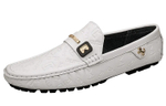 CKVUSAMG Cow Split Leather Gommino Loafers Men"s