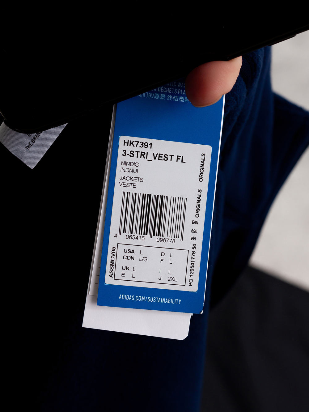 Жилет Adidas Adicolor 3-Stripes HK7391