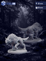 Волки Ночная стая миниатюры для настольных игр РНИ, ДнД