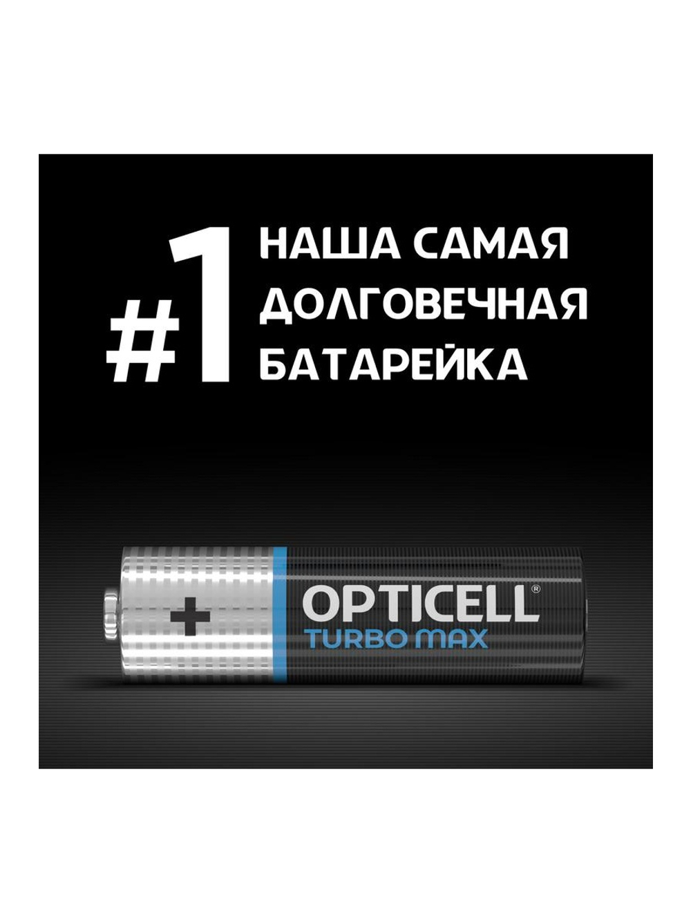 Элемент питания алкалиновый AA/LR6 (блист. 12шт) Turbo Max Opticell 6053009