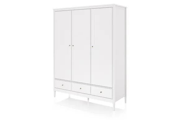 Шкаф Elit 3-х створчатый (белый)