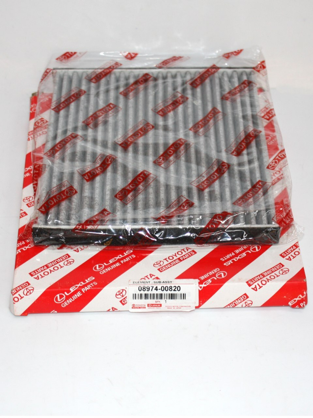 Фильтр салона угольный 0897400820 для Toyota Camry, Yaris